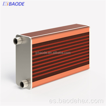 Intercambiador de calor de aire de enfriamiento de aire comprimido